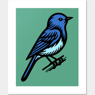 Bluebird Posters and Art